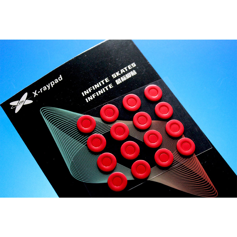 X-raypad Obsidian Control Mouse Skates Universal 0.8mm PTFE Donuts 32個入り