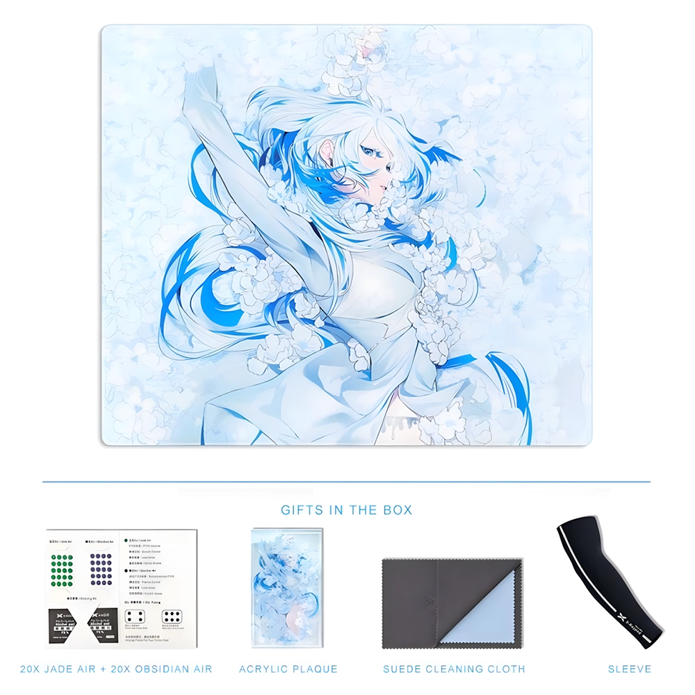 X-raypad NOD眠 2mm Slim Glass Mousepad Large