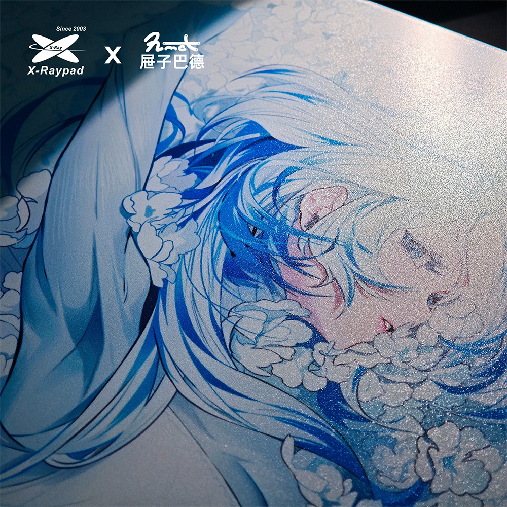 X-raypad NOD眠 2mm Slim Glass Mousepad Large