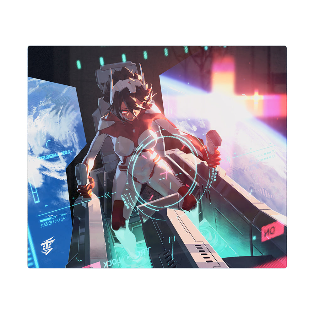 Yuki Aim Mecha Glass Mousepad