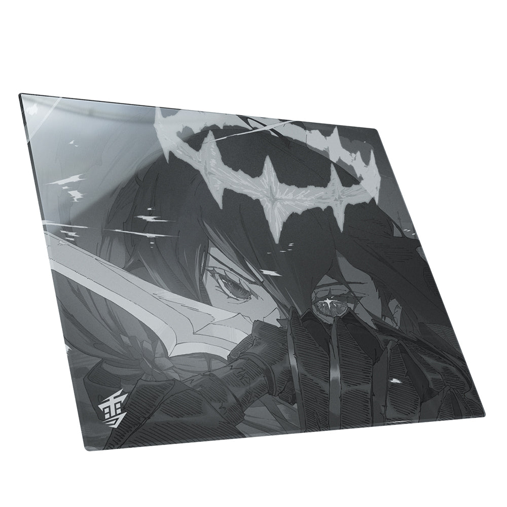 Yuki Aim MONOKURO Glass Mousepad