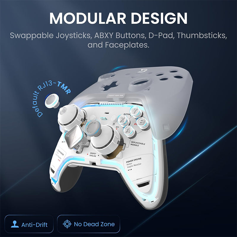 ZD Gaming Ultimate Legend Wireless Gaming Controller 8K White