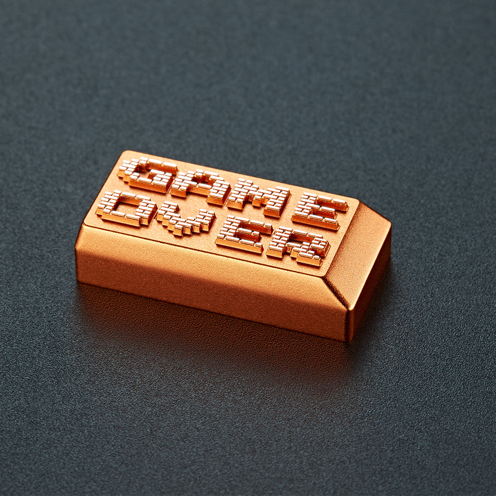 ZOMO PLUS GAME OVER ALUMINUM ARTISAN KEYCAP